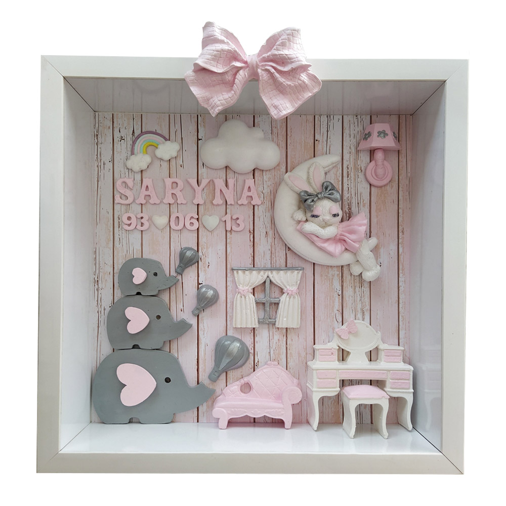 دیوارکوب اتاق کودک مدل خرگوش