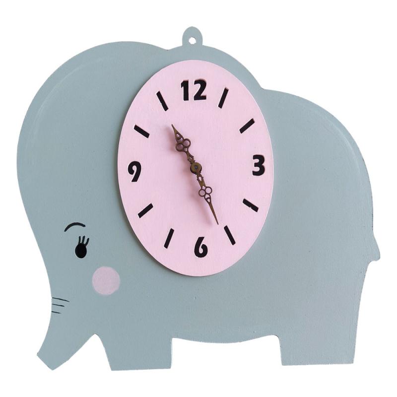 ساعت دیواری اتاق کودک مدل فیل کد MTT-160